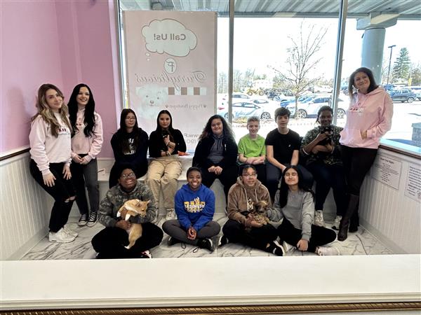 Readington Life Skills Class visits Furrylicious